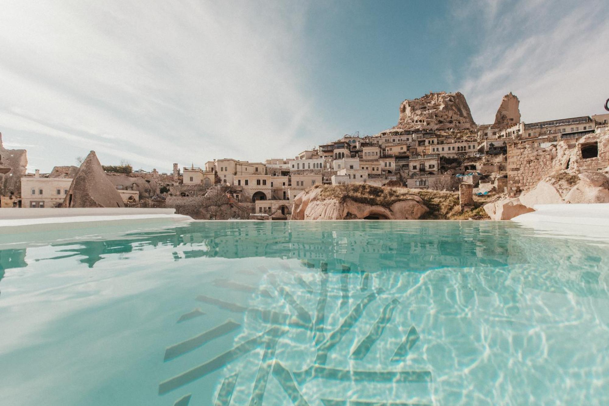 Millstone Cave Suites Hotel Uchisar Exterior photo